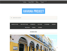 Tablet Screenshot of havanaproject.com